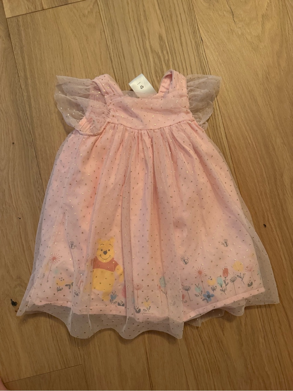 Disney Pink Sparkle Tulle Toddler Dress